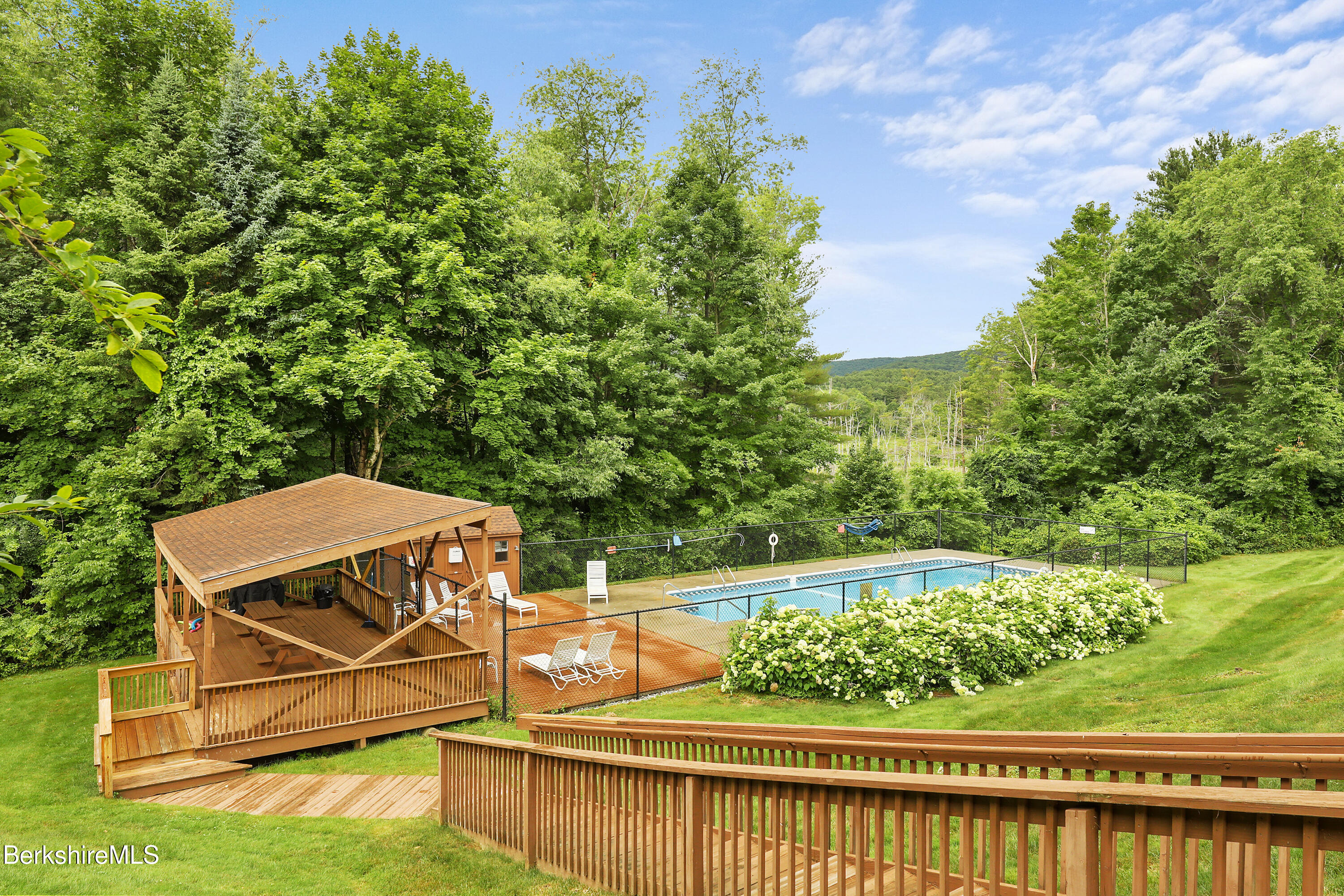 44 Churchill Crest, Unit 44 Pittsfield, MA 01201 - Photo 25 of 25 a view of a balcony with lake view