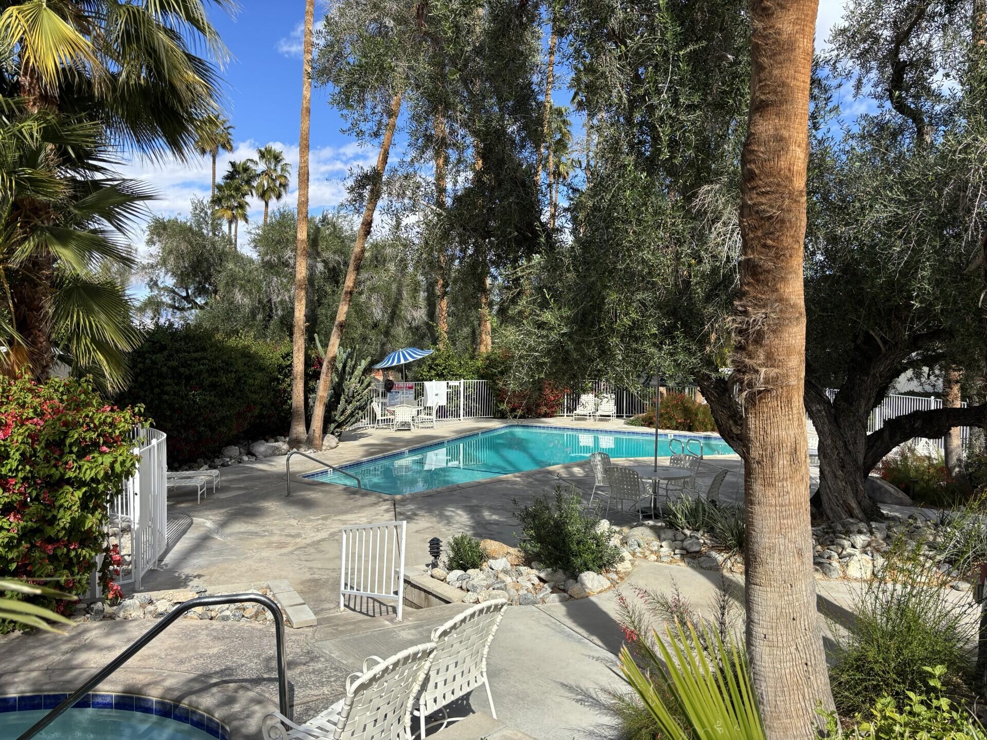 42336 Dunes View Road, Unit 12 Rancho Mirage, CA 92270 - Photo 24 of 29 a view of a backyard