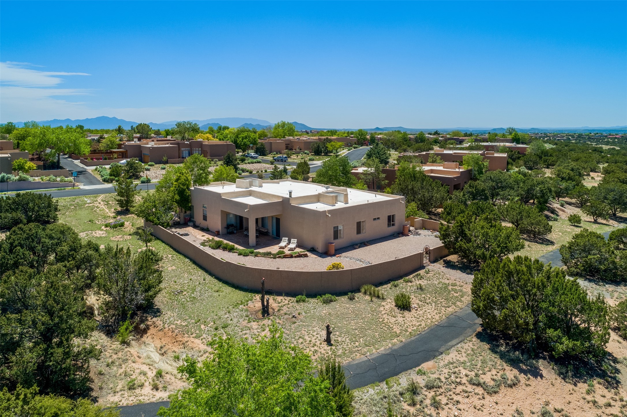 79 East Chili Line Road Santa Fe, NM 87508 - Photo 45 of 46 View from above