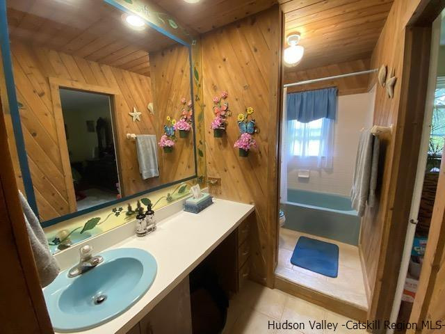 18 Maria Drive Holmes, NY 12531 - Photo 17 of 35 a bathroom with a sink vanity granite tub and shower