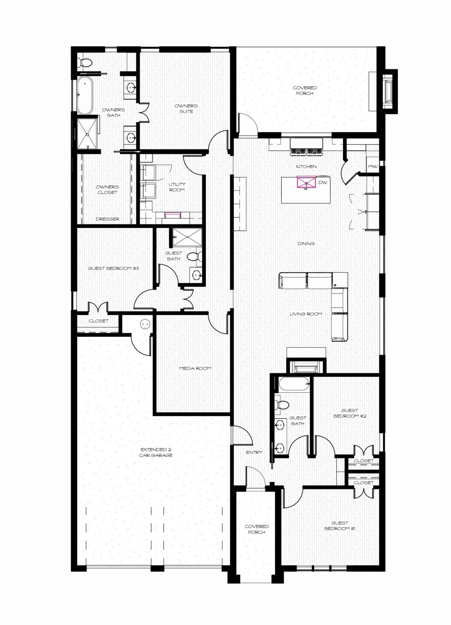 3627 122nd Street Lubbock, TX 79423 - Photo 49 of 49 a picture of floor plan