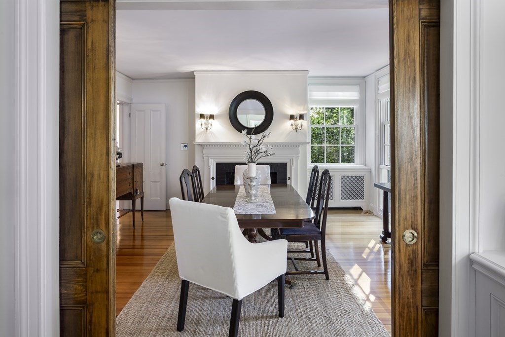 39 Musketaquid Road Concord, MA 01742 - Photo 9 of 40 a dining room with furniture and wooden floor