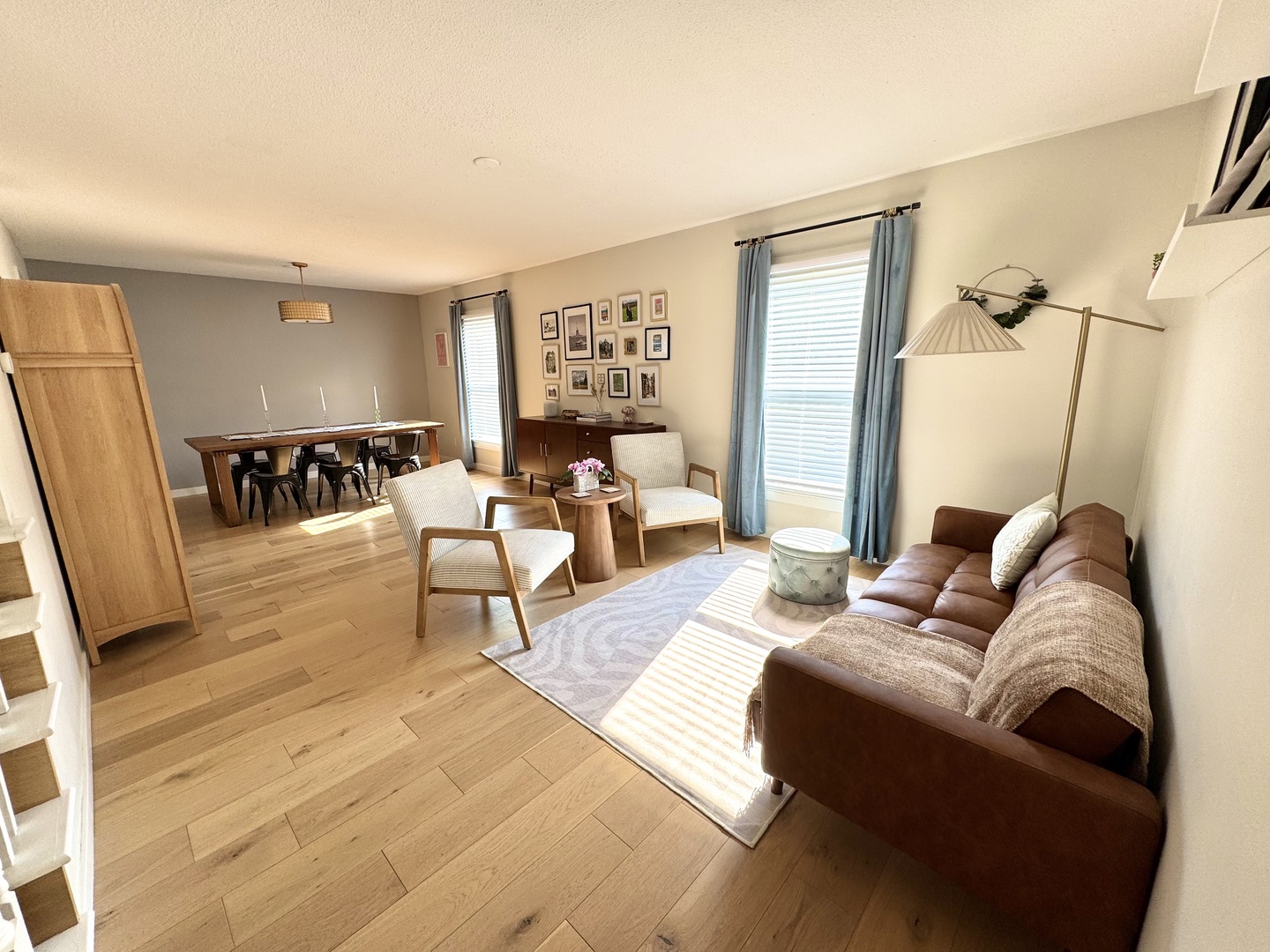 2902 South Myra Ridge Drive Urbana, IL 61802 - Photo 15 of 39 a living room with furniture and a large window