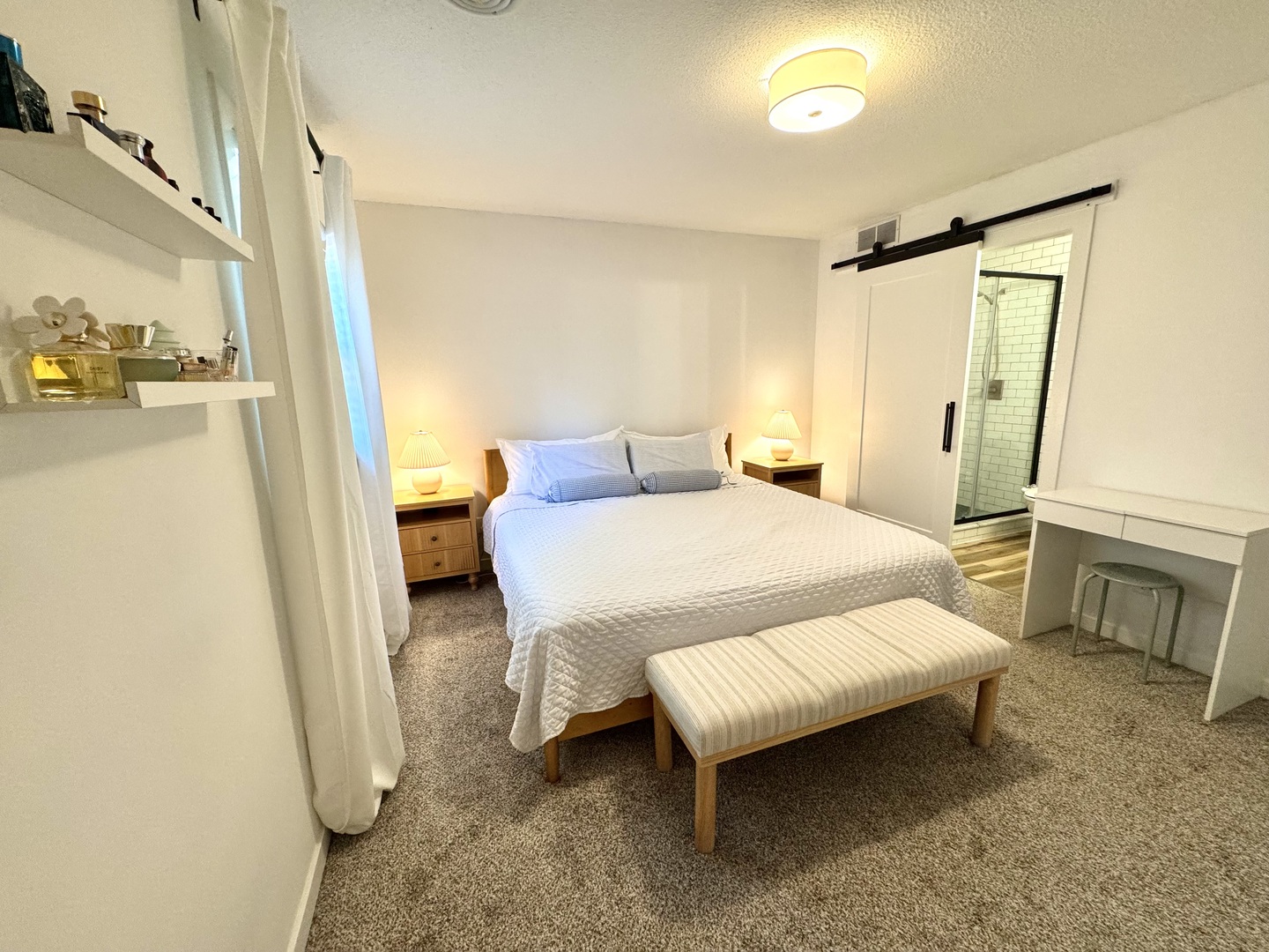 2902 South Myra Ridge Drive Urbana, IL 61802 - Photo 27 of 39 a bedroom with a bed and wooden floor