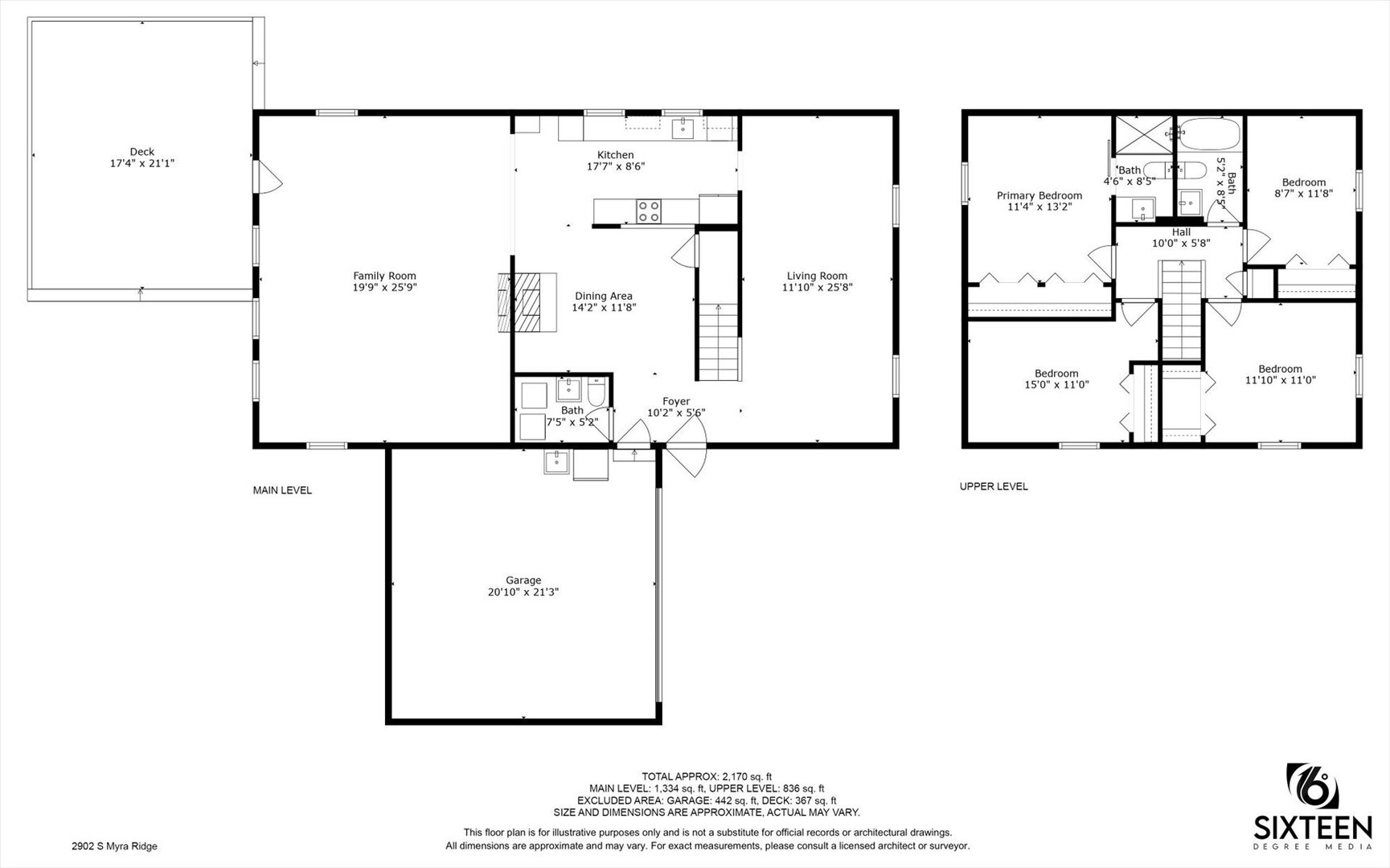 2902 South Myra Ridge Drive Urbana, IL 61802 - Photo 39 of 39 a picture of a floor plan