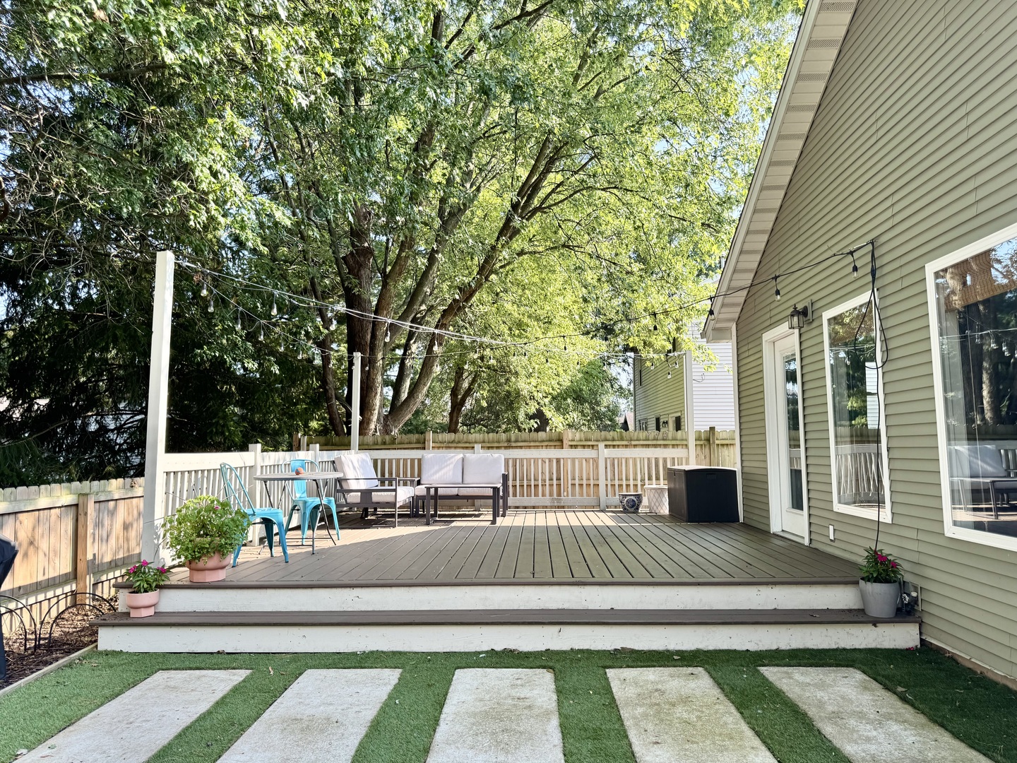 2902 South Myra Ridge Drive Urbana, IL 61802 - Photo 5 of 39 a view of yard with patio and a garden