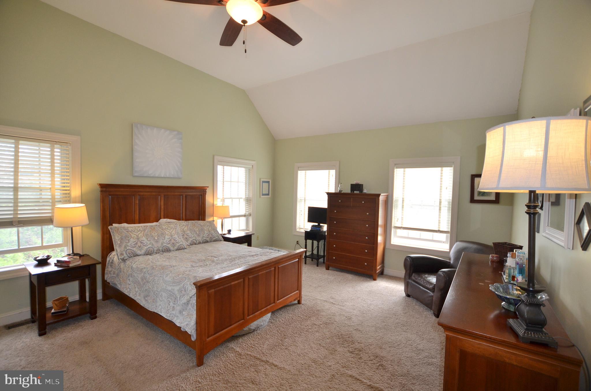 3 Shortledge Court Landenberg, PA 19350 - Photo 52 of 74 Main bedroom with vaulted ceiling and fan