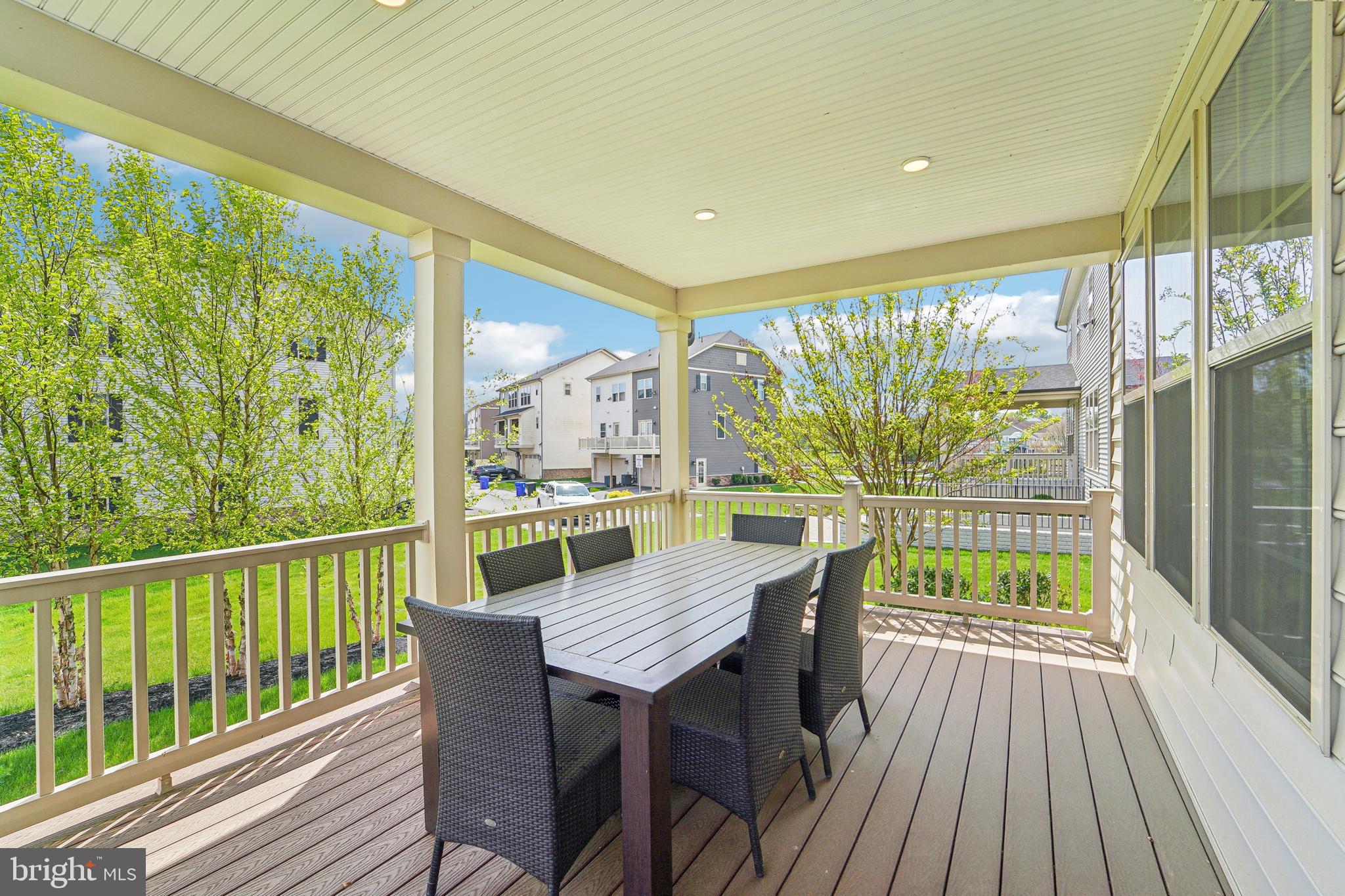 6503 Clubhouse Boulevard Laurel, MD 20708 - Photo 51 of 61 Covered Back Porch