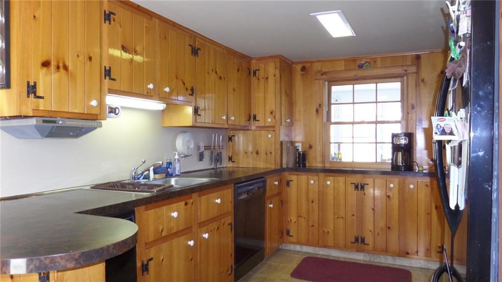 43 Old Elm Road Bridgton, ME 04009 - Photo 4 of 32 KITCHEN WITH NEWER APPLIANCES, PINE...