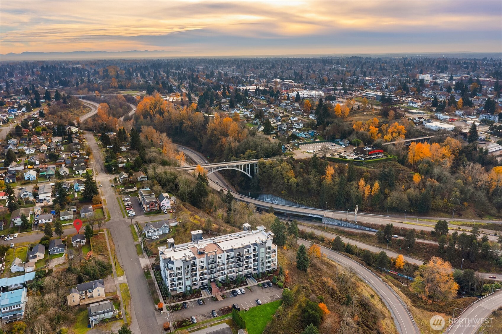 403 East Wright Avenue Tacoma, WA 98404 - Photo 24 of 29 an aerial view of multiple house
