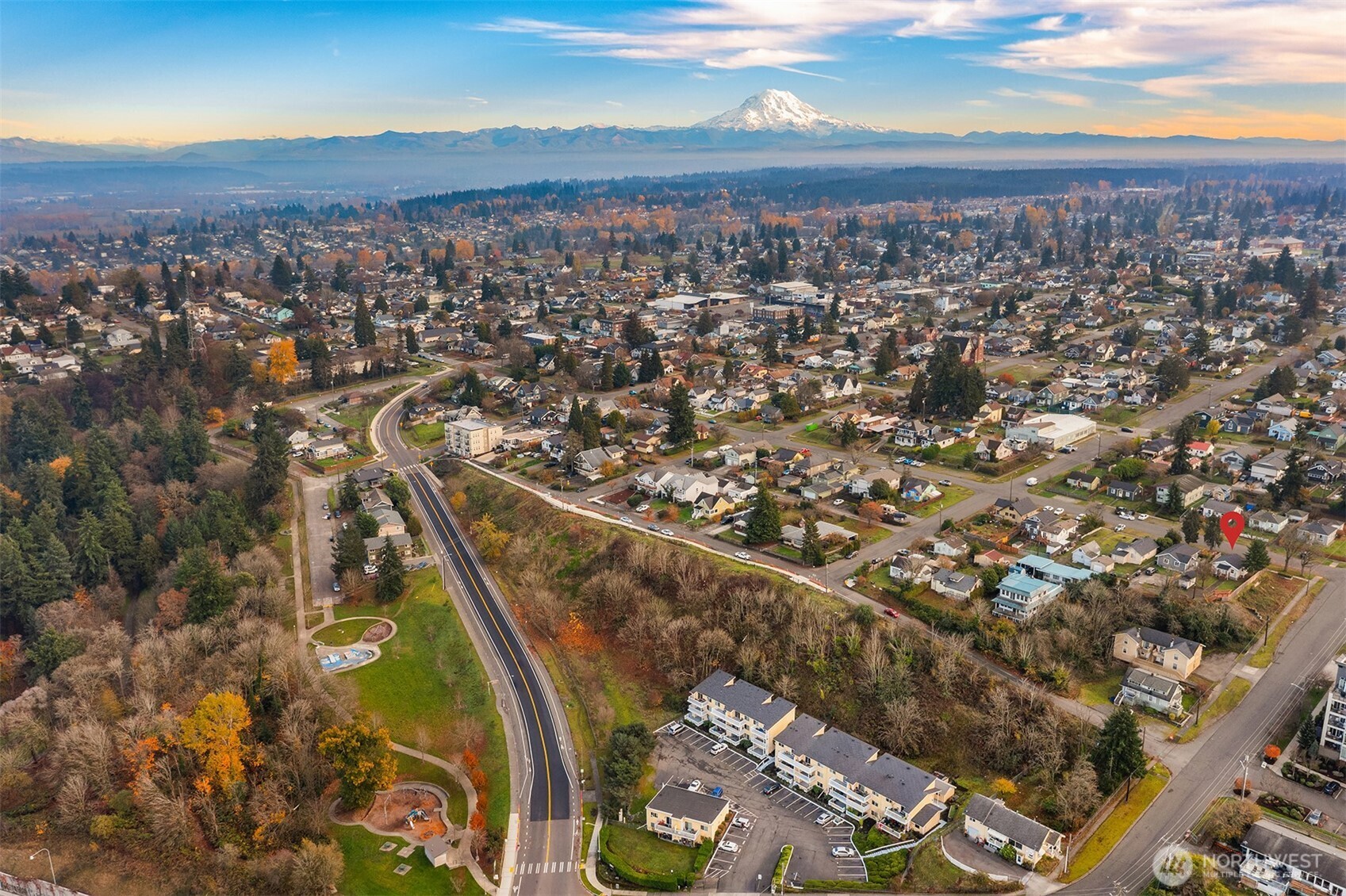 403 East Wright Avenue Tacoma, WA 98404 - Photo 25 of 29 an aerial view of multiple house