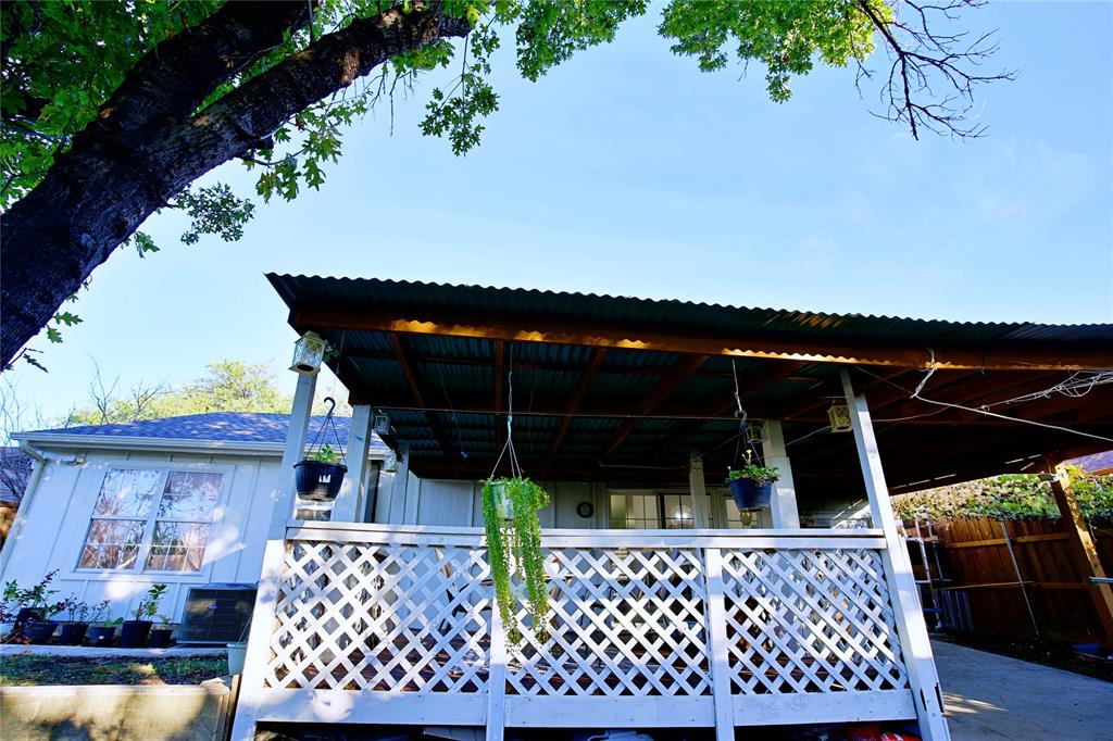 2025 High Bluff Drive Garland, TX 75041 - Photo 34 of 35 a view of house with patio outdoor seating