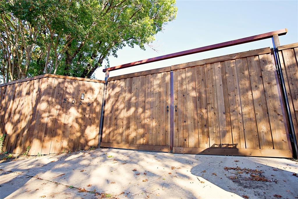 2025 High Bluff Drive Garland, TX 75041 - Photo 5 of 35 a view of backyard with a small cabin
