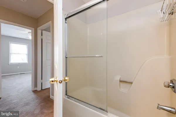 a view of a bathroom