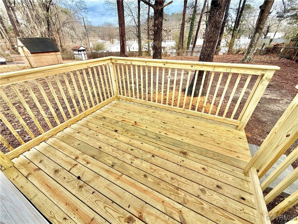 1809 Skipwith Road Henrico, VA 23229 - Photo 15 of 18 a view of balcony with wooden floor