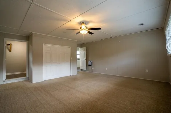 a view of empty room