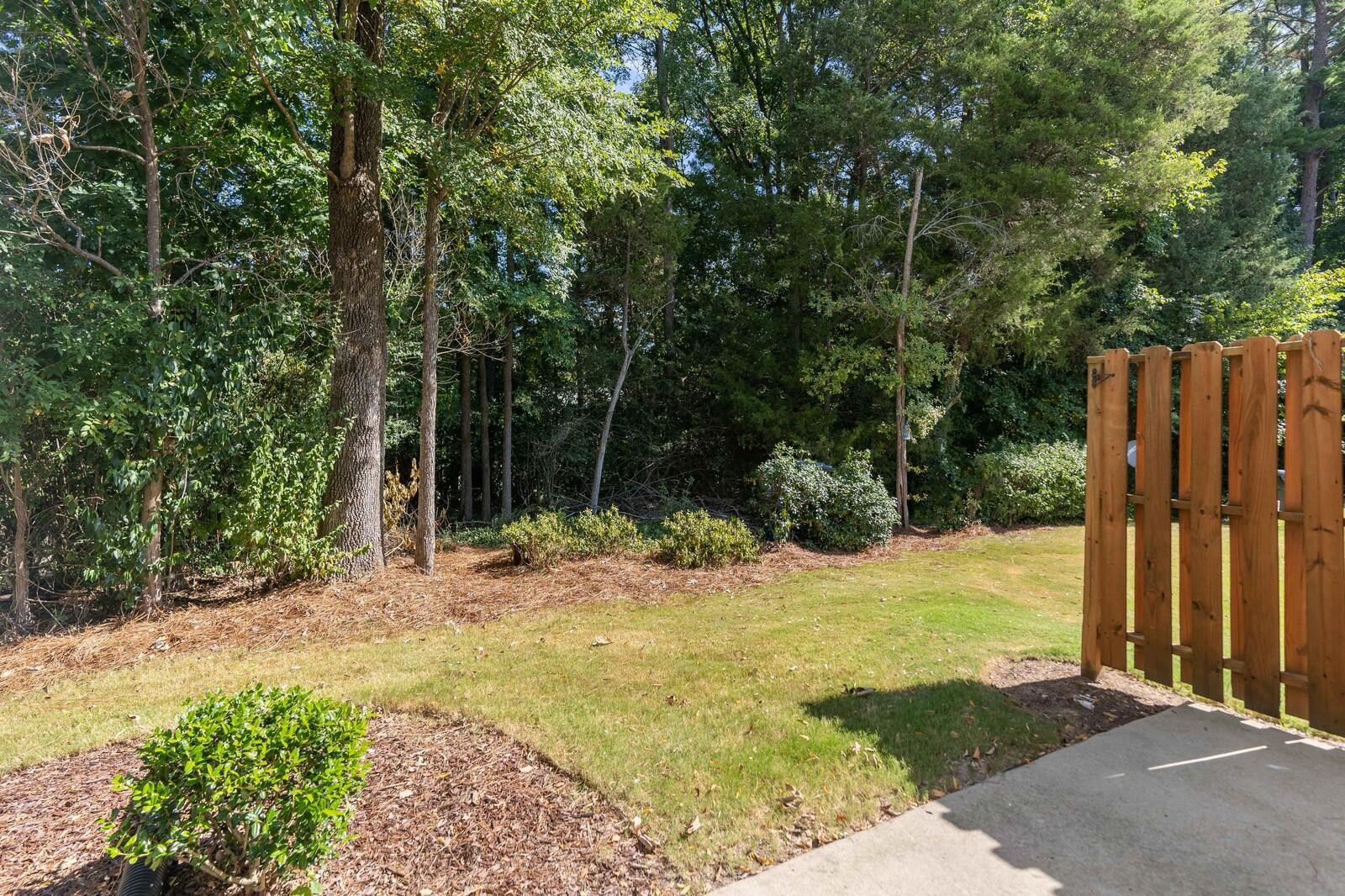 3117 Manhasset Lane Raleigh, NC 27604 - Photo 21 of 23 Privacy w/woods backing