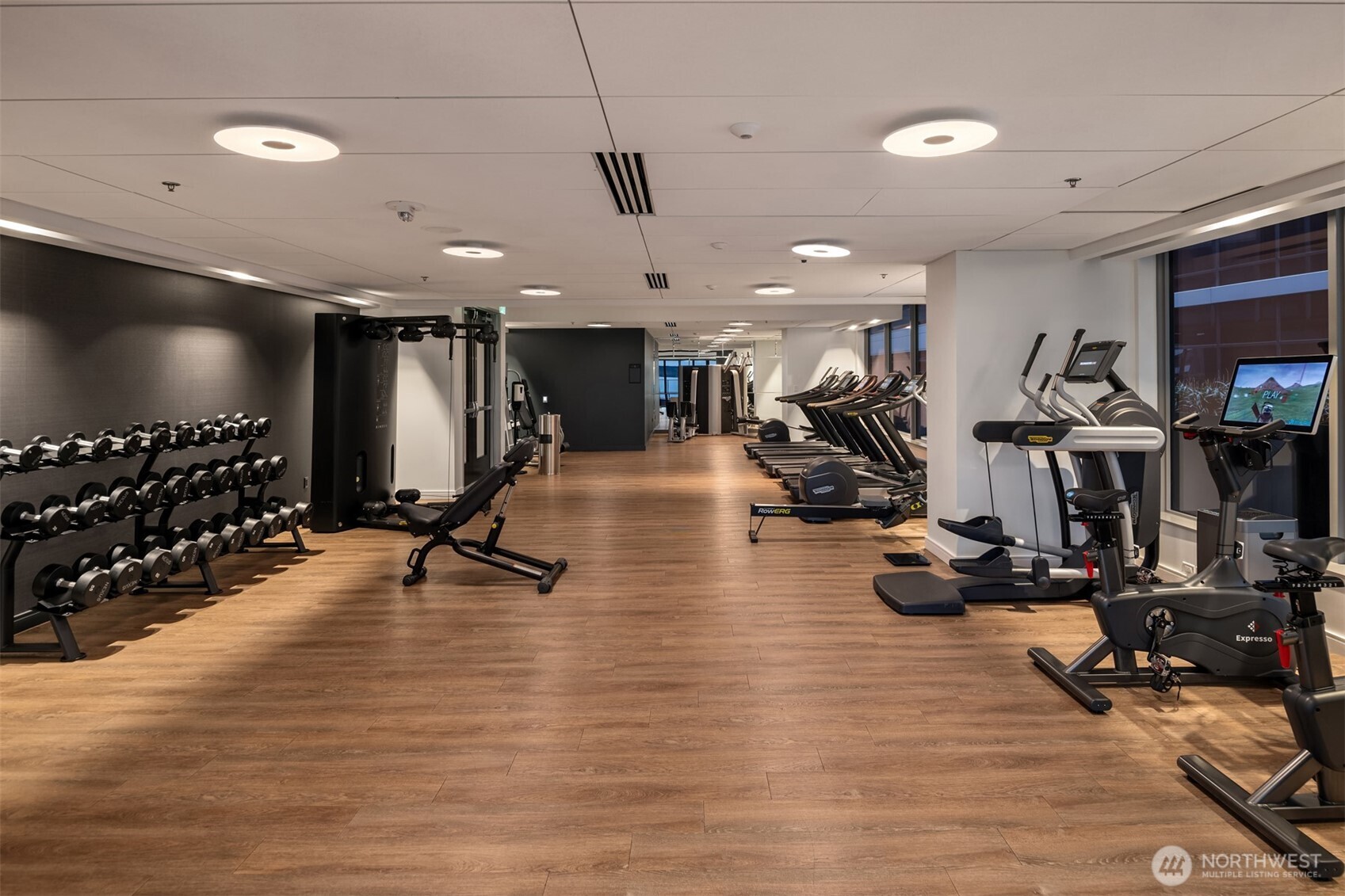 1808 Minor Avenue, Unit 2308 Seattle, WA 98101 - Photo 27 of 36 a view of a room with gym equipment