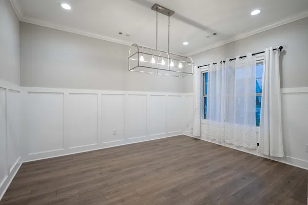 wooden floor in an empty room