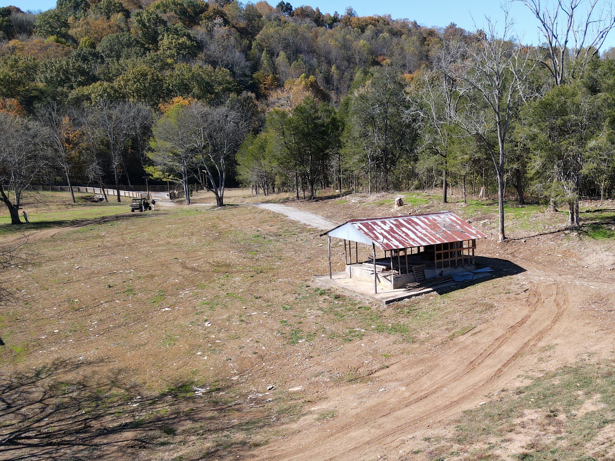 499 Tallent Road Pulaski, TN 38478 - Photo 30 of 38 a view of a backyard with large trees
