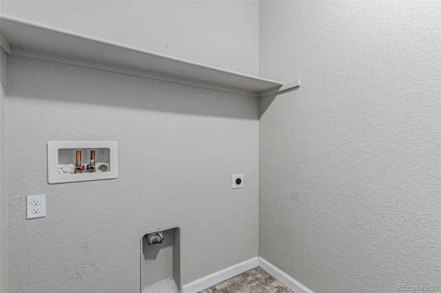 a close up of a door