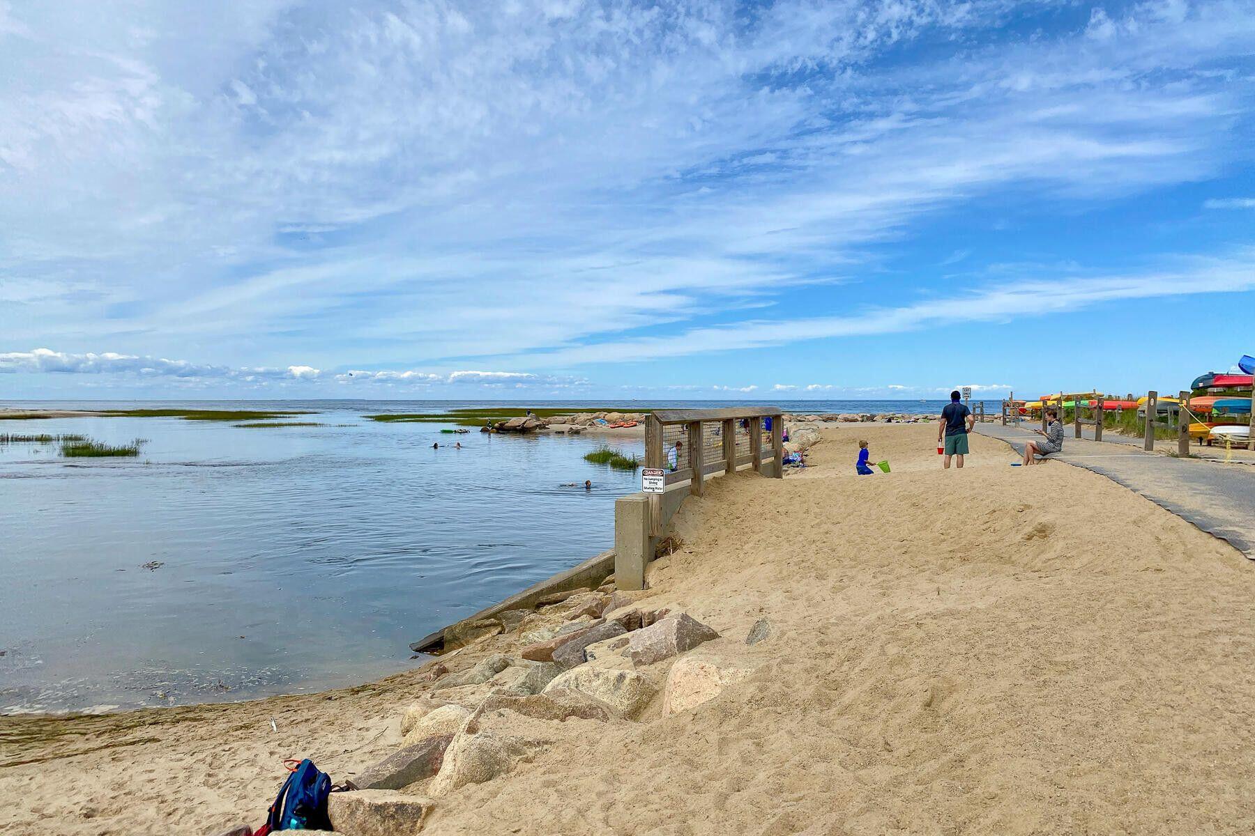 429 Paine's Creek Road Brewster, MA 02631 - Photo 26 of 35 a view of swimming pool with outdoor seating