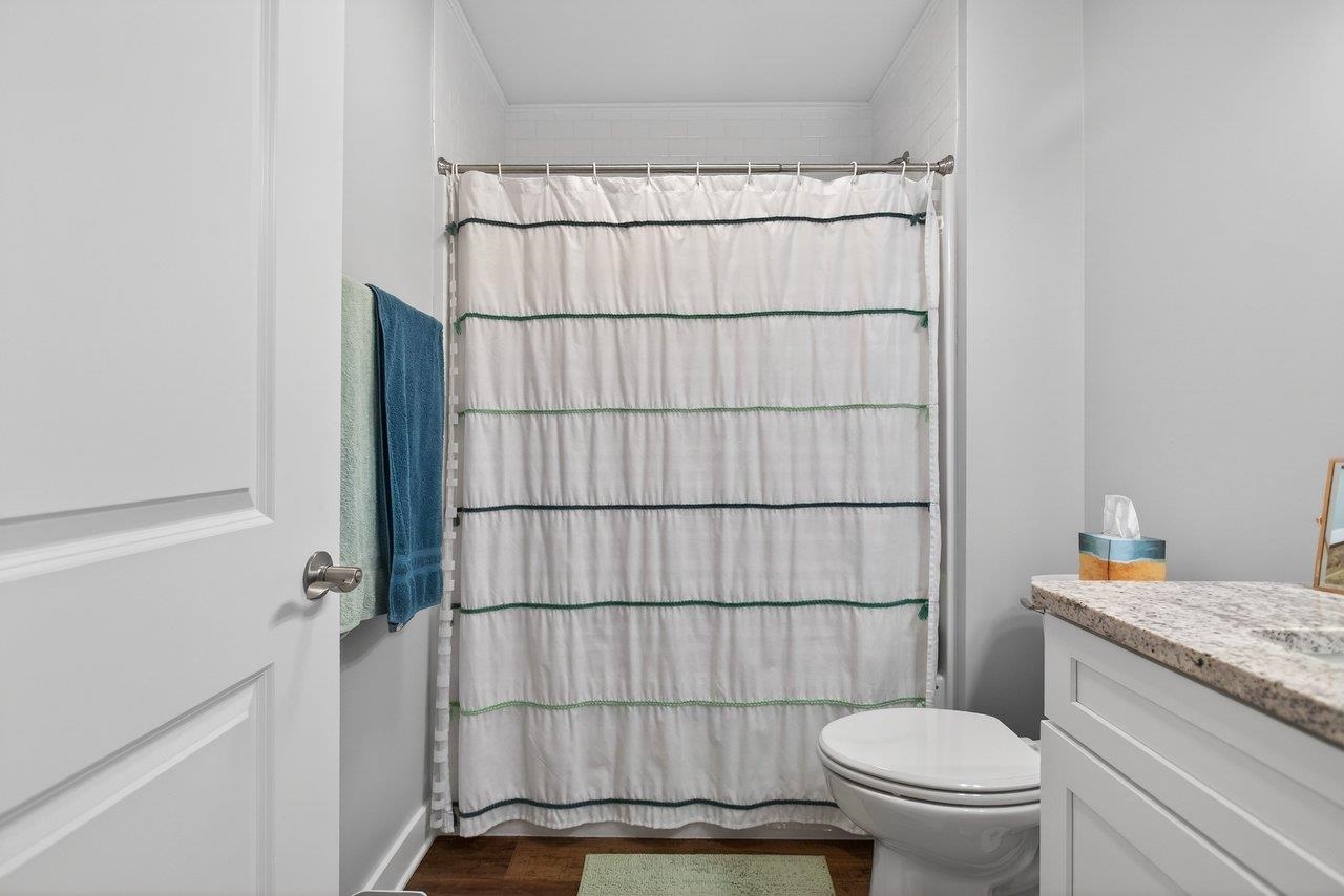 106 16th Street Grottoes, VA 24441 - Photo 31 of 71 a bathroom with a toilet and a shower