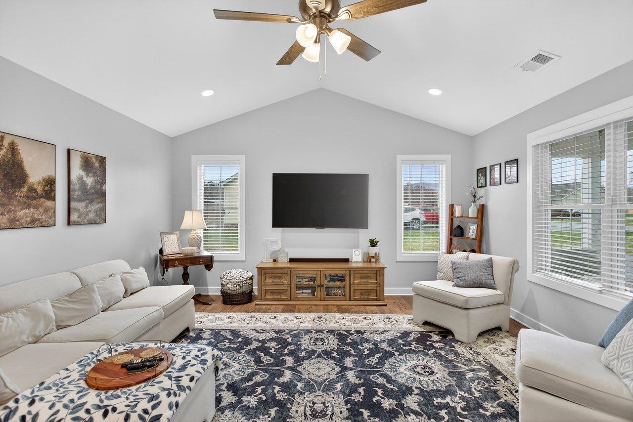 106 16th Street Grottoes, VA 24441 - Photo 5 of 71 a living room with furniture and a flat screen tv