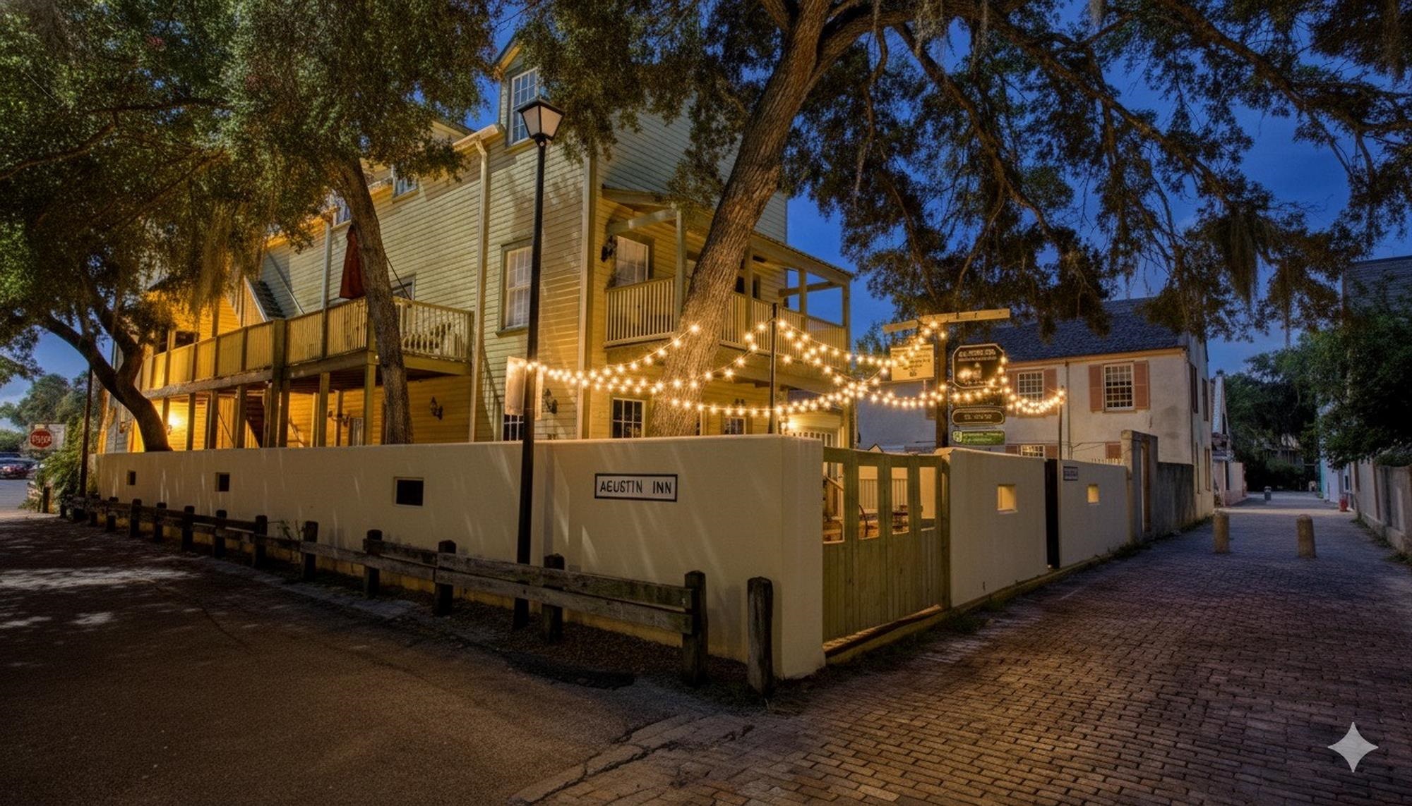 29 Cuna Street St. Augustine, FL 32084 - Photo 4 of 69 Property exterior at twilight with a fenced front yard