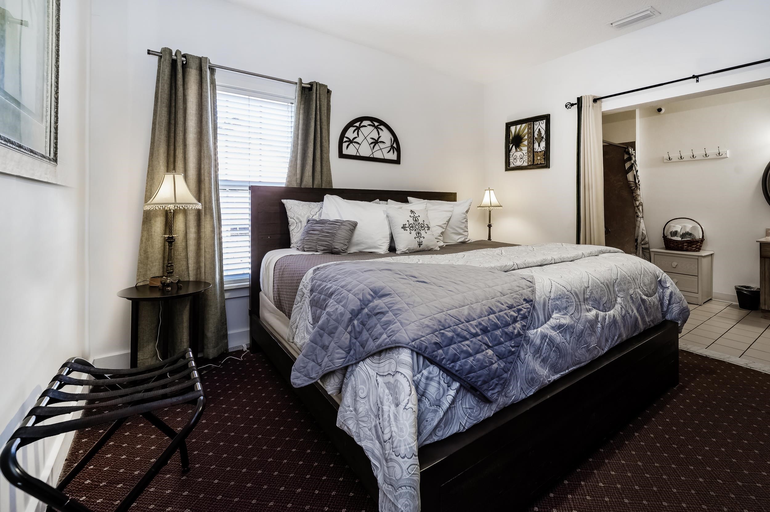 29 Cuna Street St. Augustine, FL 32084 - Photo 53 of 69 a bedroom with a bed and a window