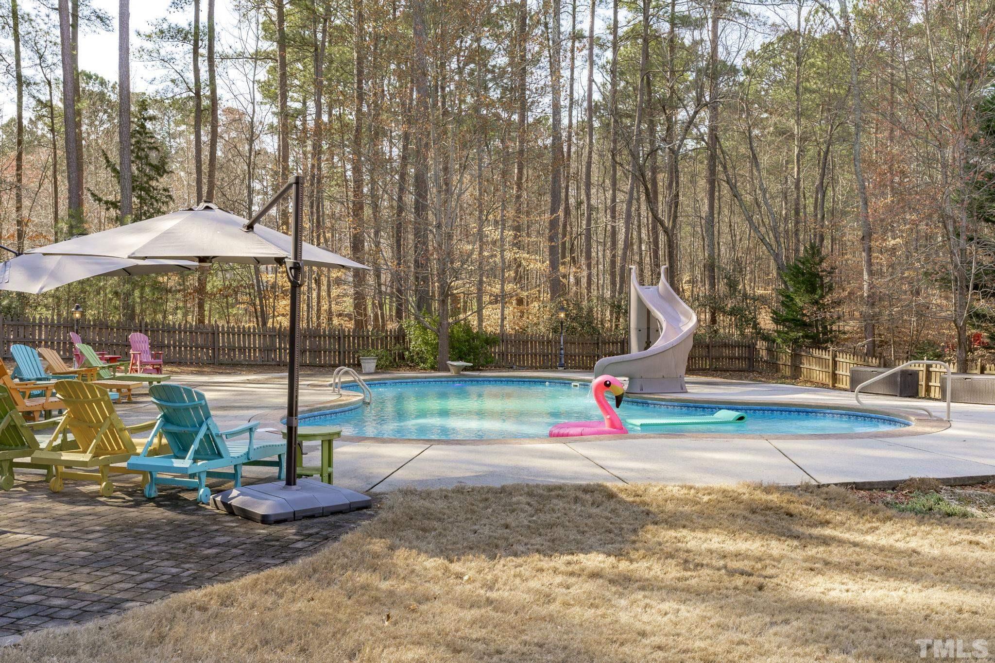 2904 Sunnystone Way Raleigh, NC 27613 - Photo 47 of 51 a view of outdoor space with garden and entertaining space
