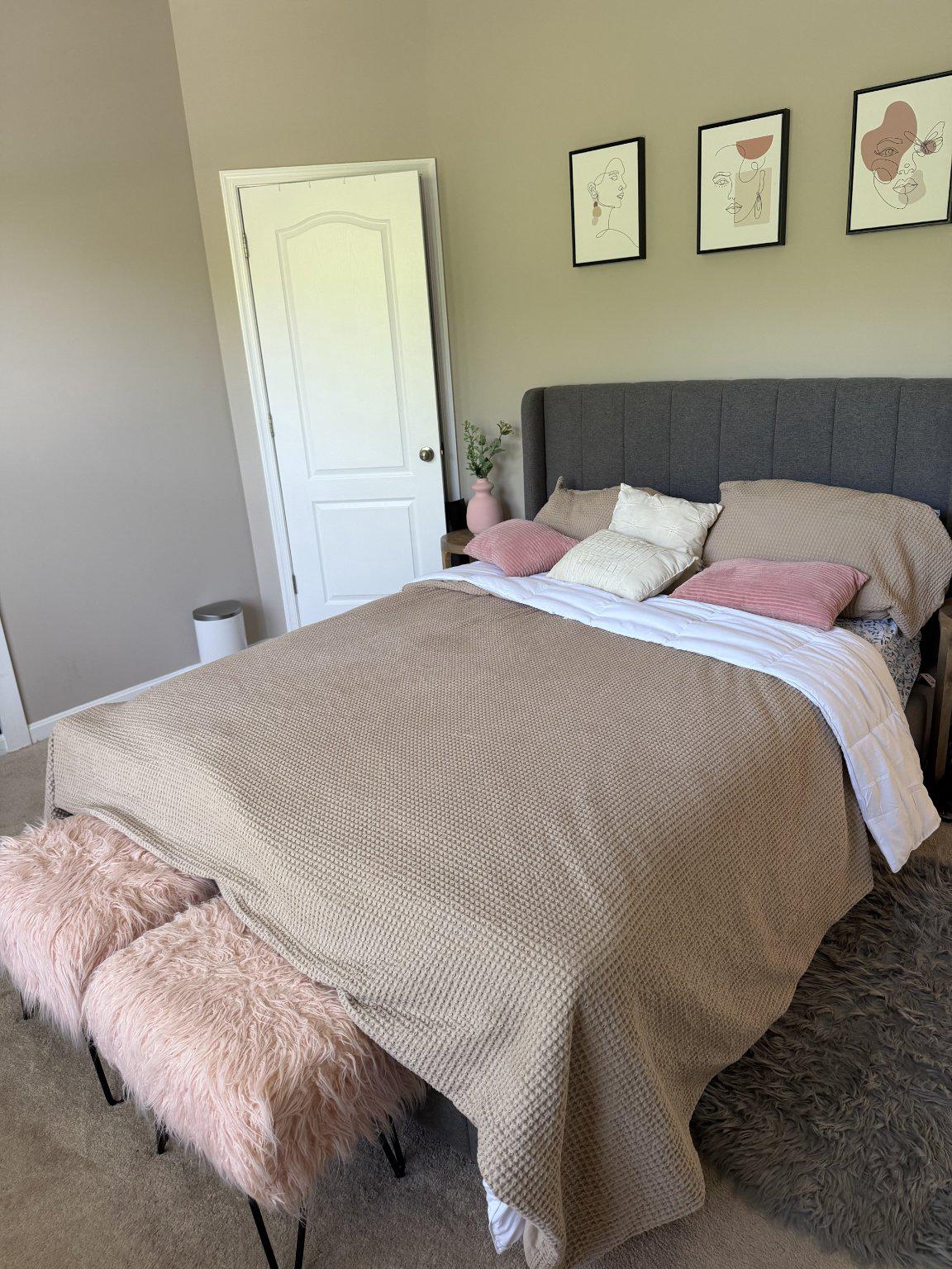 14108 Jones Bridge Road Upper Marlboro, MD 20774 - Photo 25 of 36 3rd bedroom - cozy retreat with soft hues.