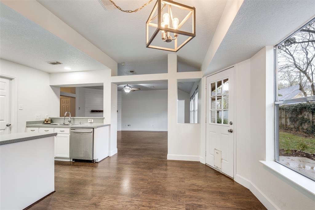 1314 Coppercrest Drive Spring, TX 77386 - Photo 10 of 22 a view of a kitchen with a sink and a window