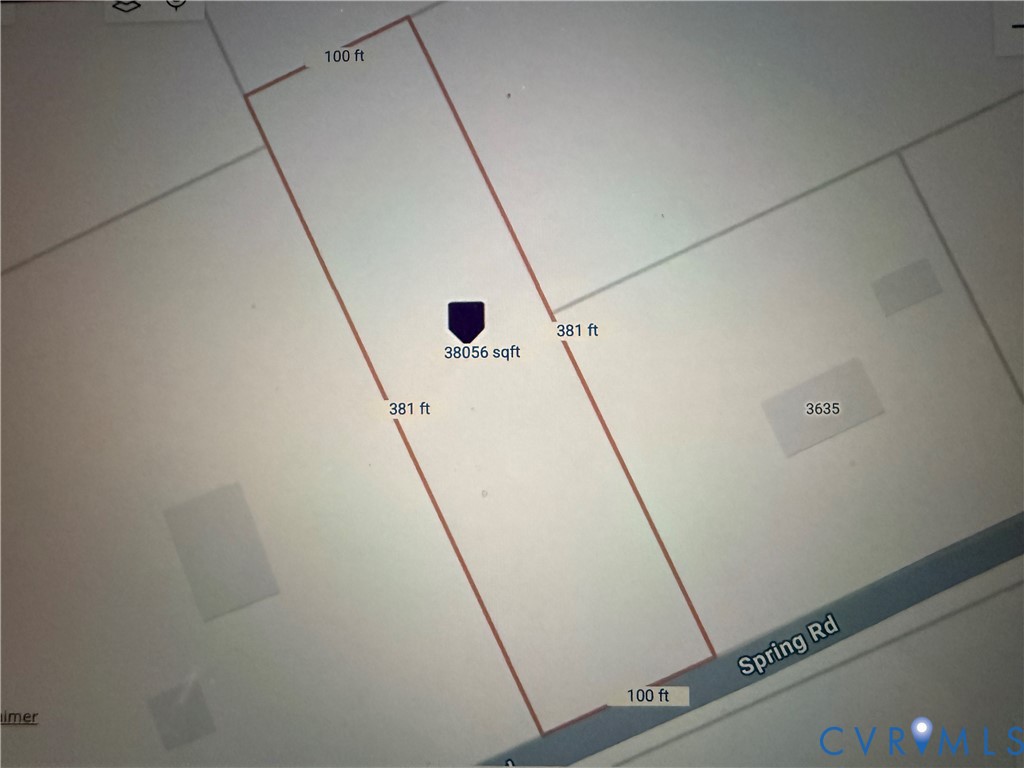 Tbd Spring Road Hopewell, VA 23860 - Photo 3 of 5 100 feet X 381 feet building lot