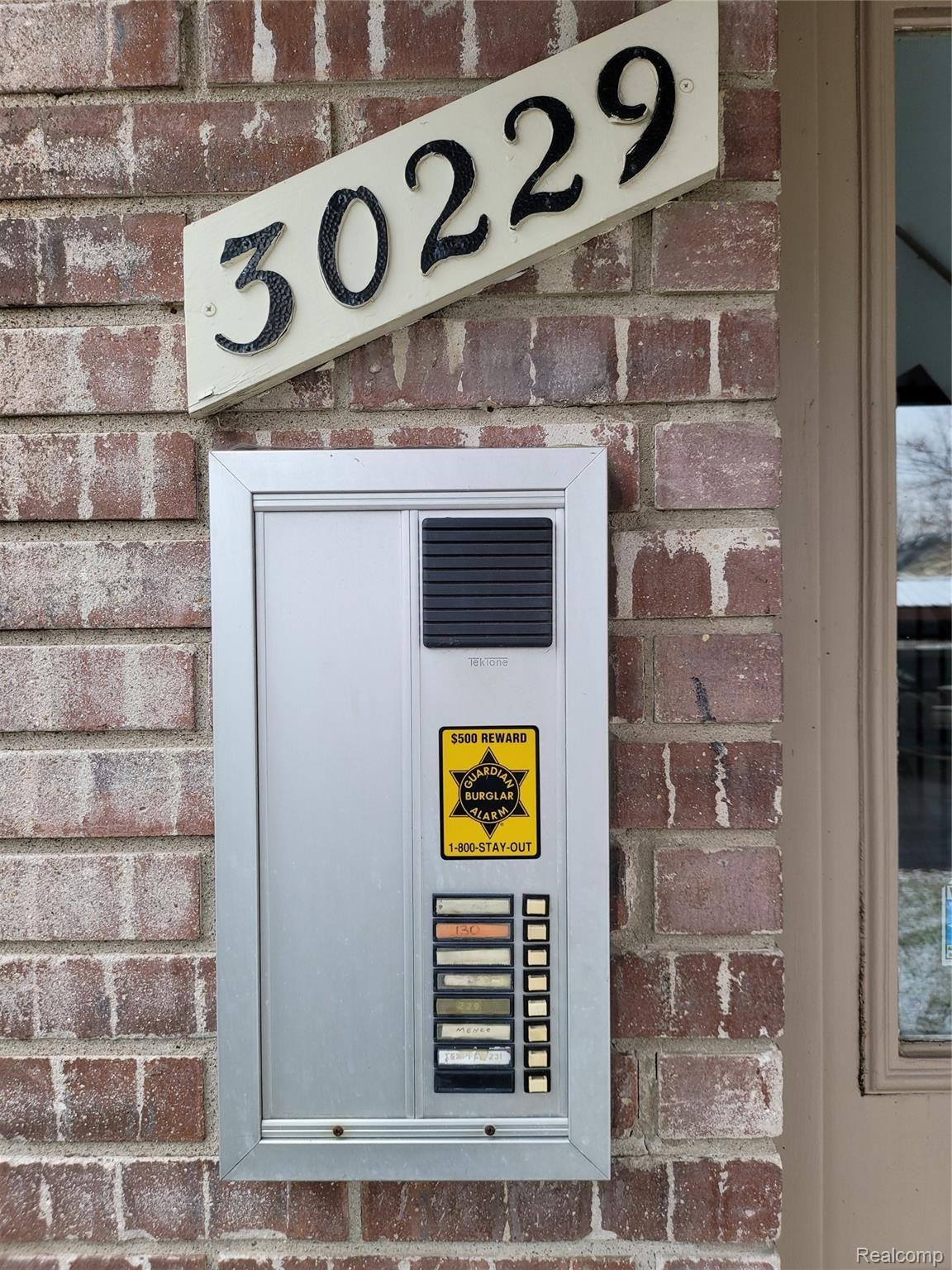 30229 Utica Road, Unit 229 Roseville, MI 48066 - Photo 3 of 25 Intercom.jpg