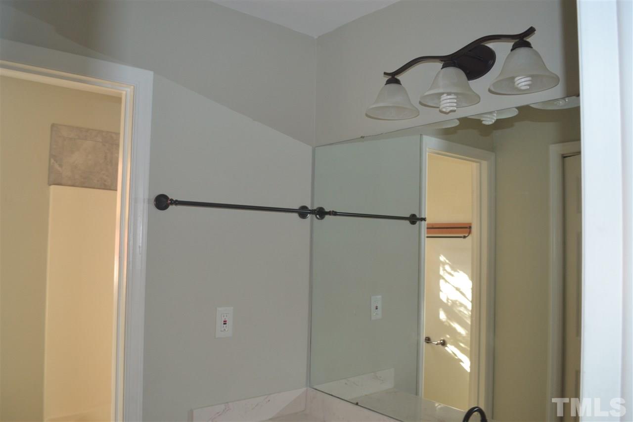 2704 Duke Homestead Road Durham, NC 27705 - Photo 9 of 25 Master Bath has new hardware and light fixture