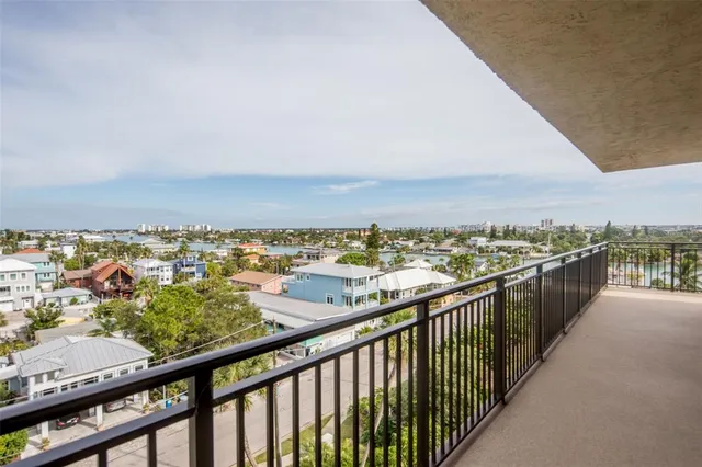 a view of city and ocean