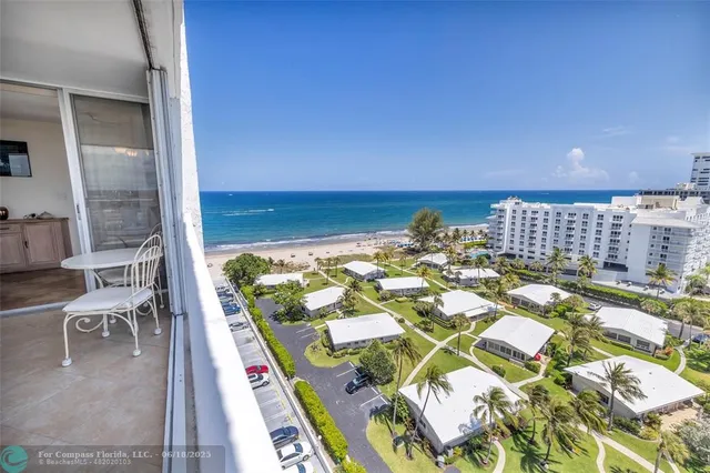 a view of balcony with outdoor space