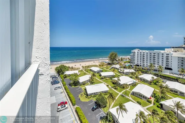 a view of a city with tall buildings