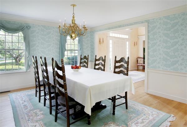 11 Brookmill Road Stow, MA 01775 - Photo 4 of 8 a view of a dining room with furniture and window