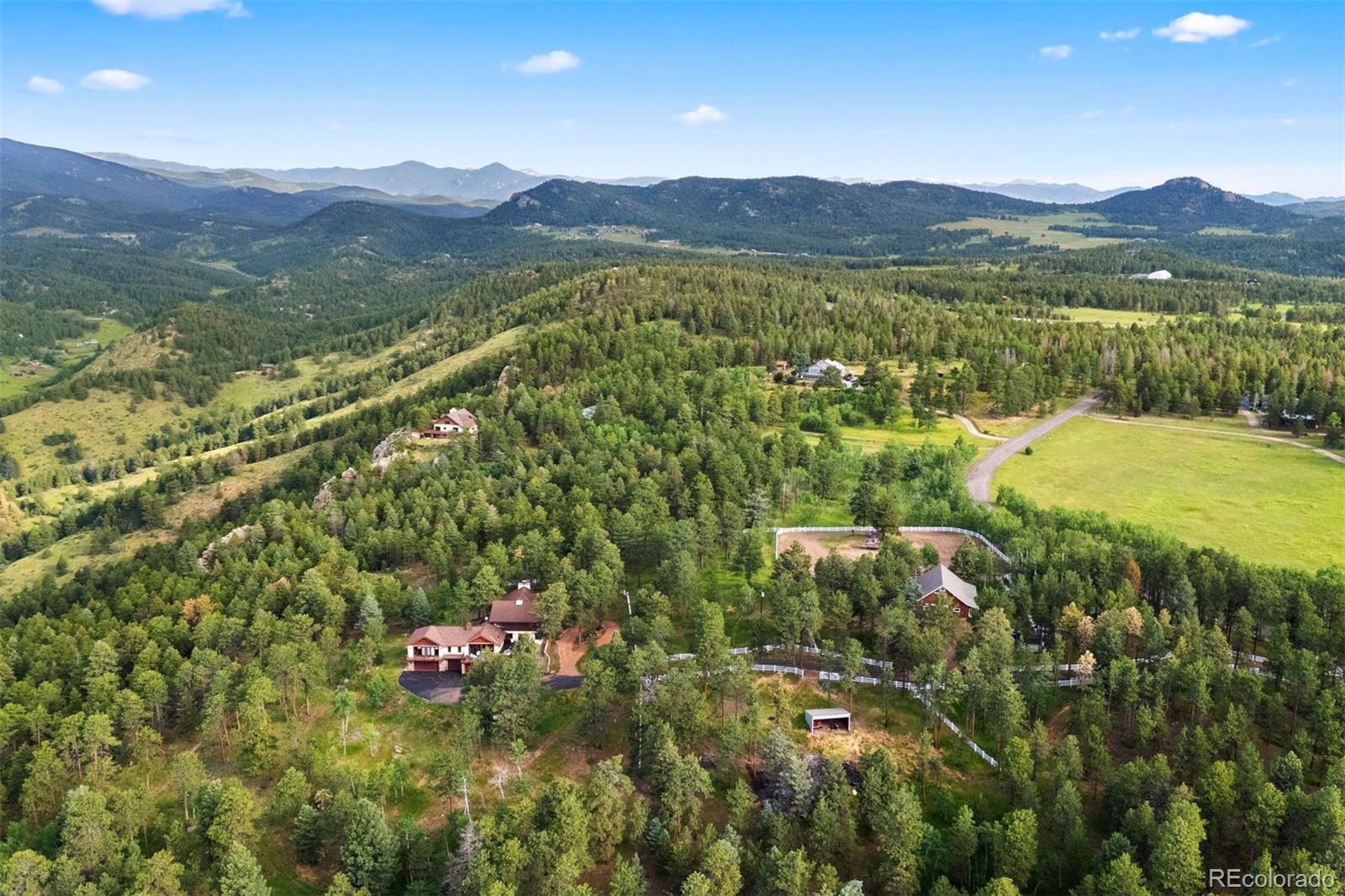12351 South Ridge Road Conifer, CO 80433 - Photo 48 of 50 a view of a city