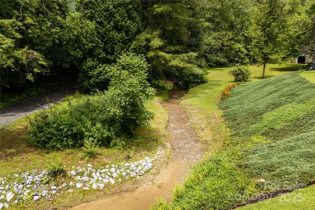 a view of an outdoor space and a yard
