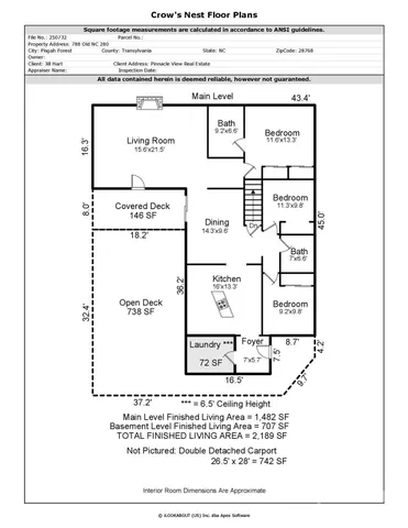$565,000 | 788 Old NC 280 Highway, Pisgah Forest, NC 28768
