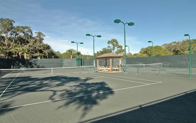 a view of a tennis court