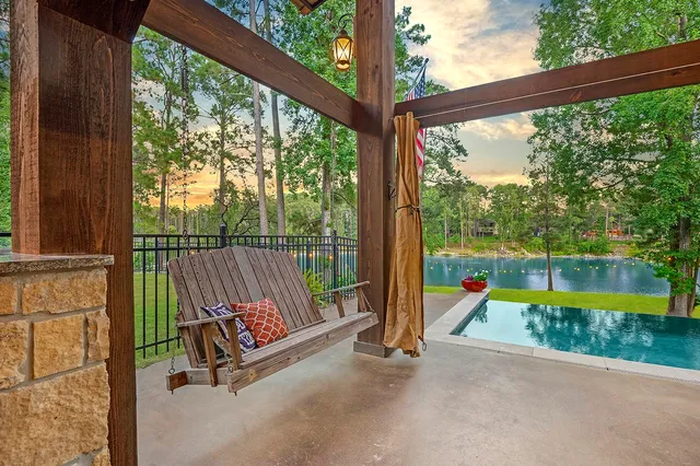 a view of sitting area with furniture and a yard