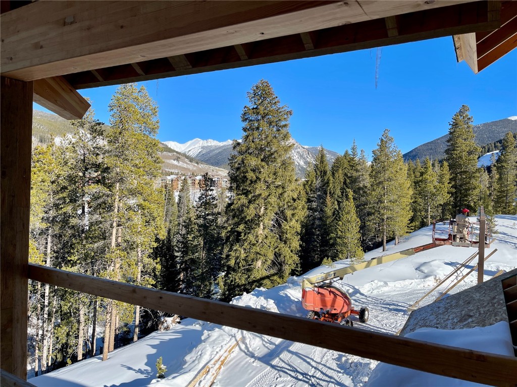 125 Lake Ridge Circle, Unit 1867 Keystone, CO 80435 - Photo 12 of 42 a view of a balcony with mountain view