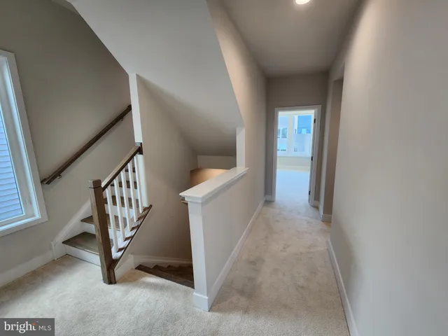 a view of an entryway with staircase