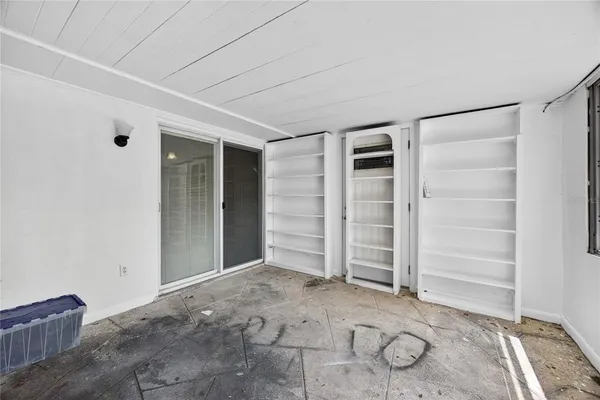 a view of empty room