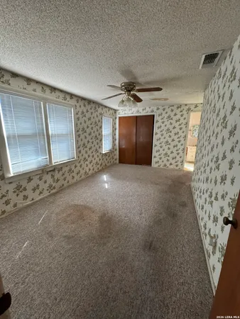 a view of a livingroom with a fireplace