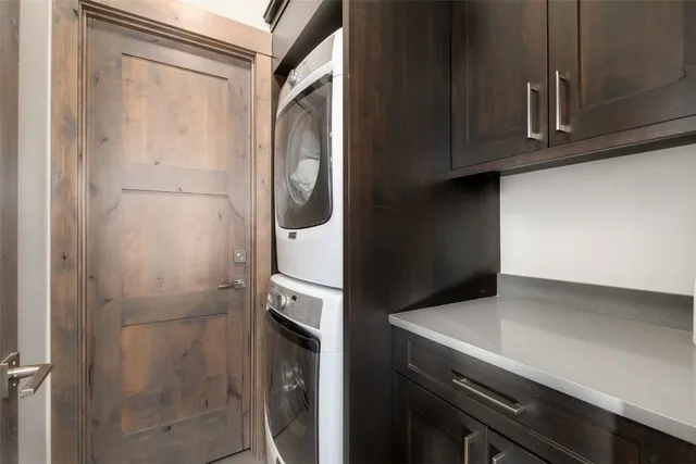 a close view of utility and utility room